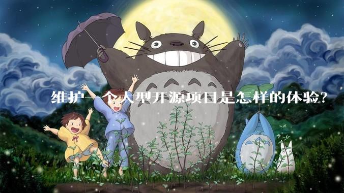 维护一个大型开源项目是怎样的体验？